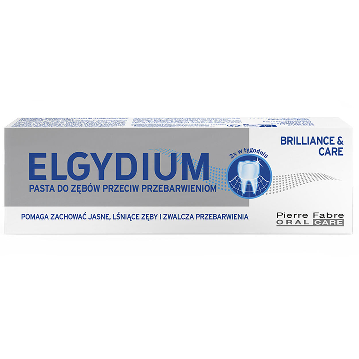 Elgydium Elgydium Brillance&Care, pasta do zębów przeciw przebarwieniom, 30 ml