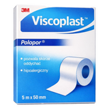 Viscoplast Polopor, przylepiec włókninowy, 5 m x 50 mm, 1 sztuka - miniaturka zdjęcia produktu