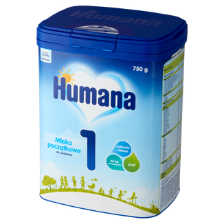 Humana 1, mleko początkowe, od urodzenia, 750 g - zdjęcie produktu