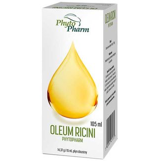 Oleum Ricini Phytopharm 14,37 g/ 15 ml, płyn doustny, 105 ml - zdjęcie produktu