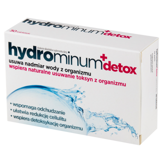 Hydrominum + Detox, 30 tabletek - zdjęcie produktu