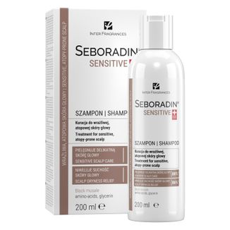 Seboradin Sensitive, szampon do włosów, 200 ml - zdjęcie produktu