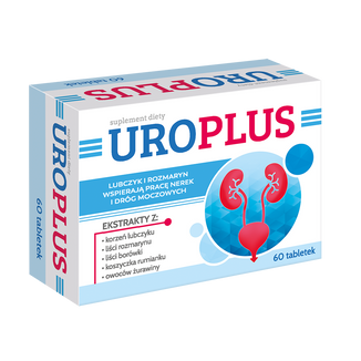 UroPlus, 60 tabletek USZKODZONE OPAKOWANIE - zdjęcie produktu