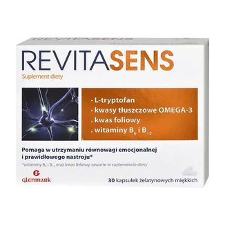 Revitasens, 30 kapsułek miękkich KRÓTKA DATA - zdjęcie produktu