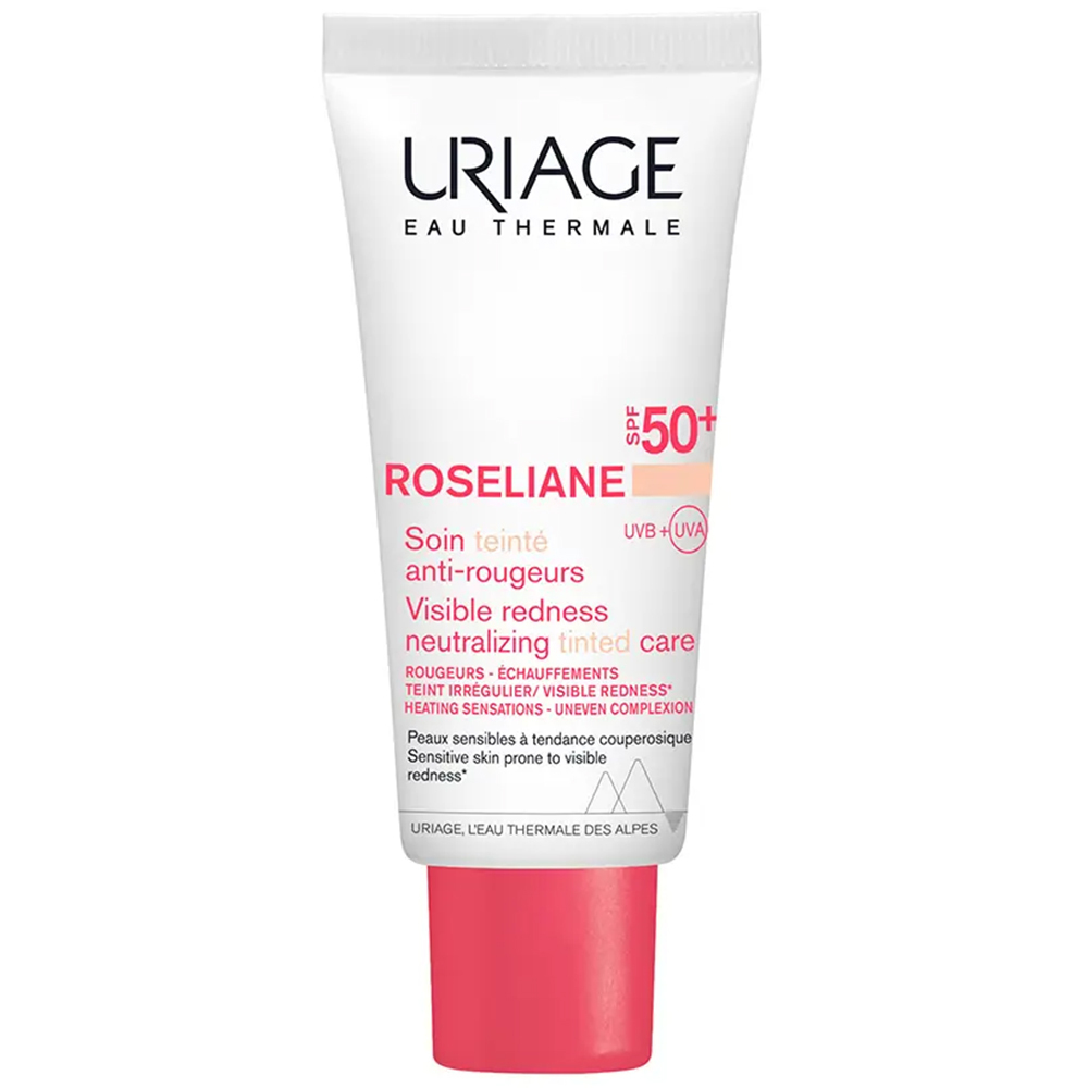 Uriage Uriage Roseliane, CC-Creme für Haut mit Couperose, Farbton hell, SPF 50+, 40 ml — Inhaltsstoffe und Bewertung