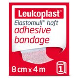 Leukoplast Elastomull Haft, bandaż kohezyjny, elastyczny, biały, 8 cm x 4 m, 1 sztuka - miniaturka zdjęcia produktu