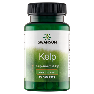 Swanson Kelp, 100 tabletek - zdjęcie produktu