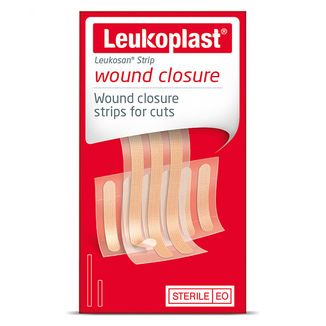 Leukoplast Strip, sterylne paski do zamykania ran, 9 sztuk - zdjęcie produktu