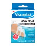 Viscoplast Max Hold, plastry wodoszczelne, oddychające, 12 sztuk - miniaturka zdjęcia produktu