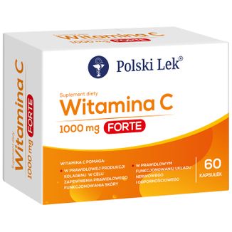 Witamina C 1000 mg, 60 kapsułek - zdjęcie produktu