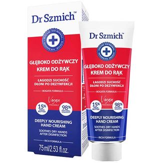 Dr Szmich, głęboko odżywczy krem do rąk, 75 ml - zdjęcie produktu