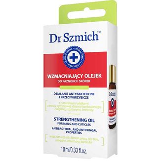 Dr Szmich, wzmacniający olejek do paznokci i skórek, 10 ml - zdjęcie produktu