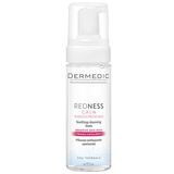 Dermedic Redness, kojąca pianka oczyszczająca, skóra naczyniowa z tendencją do nadreaktywności, rumienia i trądziku różowatego, 170 ml - miniaturka zdjęcia produktu