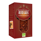 Dary Natury Rooibos Czerwonokrzew, herbatka ekologiczna, 100 g USZKODZONE OPAKOWANIE - miniaturka zdjęcia produktu