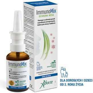 ImmunoMix Ochrona Nosa, spray do nosa dla dorosłych i dzieci od 2 lat, 30 ml - zdjęcie produktu