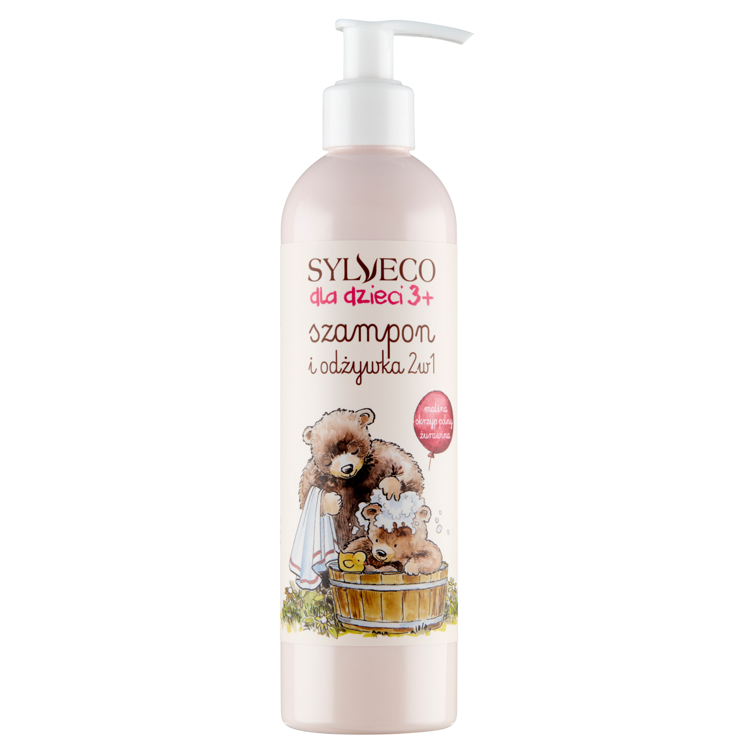 Nieznana Sylveco Dla Dzieci, szampon i odżywka 2w1, po 3 roku życia, 300 ml — Inhaltsstoffe und Bewertung