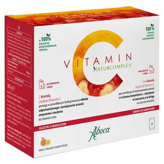 Vitamin C Naturcomplex, smak cytrusowy, 5 g x 20 saszetek - zdjęcie produktu