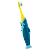 Elgydium Pocket Kids Shark, szczoteczka do zębów dla dzieci, podróżna, 2-6 lat, 1 sztuka - miniaturka zdjęcia produktu