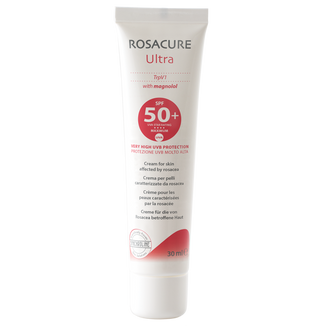 Synchroline Rosacure Ultra, krem do twarzy z filtrem ochronnym SPF 50+, 30 ml USZKODZONE OPAKOWANIE - zdjęcie produktu