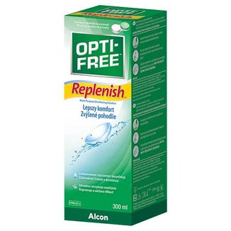 Opti-Free Replenish, płyn do soczewek, 300 ml - zdjęcie produktu