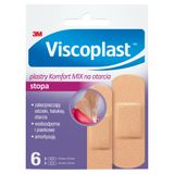 Viscoplast Stopa, plastry Komfort Mix na otarcia, 6 sztuk - miniaturka zdjęcia produktu