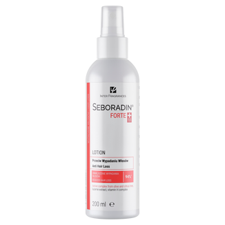 Seboradin Forte, lotion przeciw wypadaniu włosów, 200 ml Seboradin Forte, lotion przeciw wypadaniu włosów, 200 ml - zdjęcie produktu