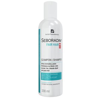 Seboradin Fair Hair, szampon do włosów normalnych, jasnych, farbowanych na blond i siwych, 200 ml - zdjęcie produktu