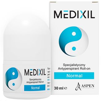 Medixil Normal, antyprespirant roll-on, 30 ml - zdjęcie produktu