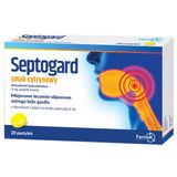 Septogard 3 mg, smak cytrynowy, 20 pastylek twardych - miniaturka zdjęcia produktu
