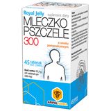 Apipol Farma Royal Jelly Mleczko Pszczele 300, bez cukru, smak pomarańczowy, 45 tabletek - miniaturka zdjęcia produktu