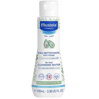 Mustela Bebe Enfant, woda oczyszczająca bez spłukiwania, od urodzenia, 100 ml USZKODZONE OPAKOWANIE - zdjęcie produktu
