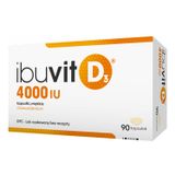 Ibuvit D3 4000 IU, 90 kapsułek USZKODZONE OPAKOWANIE - miniaturka zdjęcia produktu