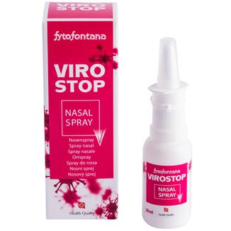 Fytofontana ViroStop Nasal Spray, spray do nosa, 20 ml KRÓTKA DATA - zdjęcie produktu