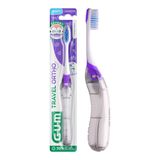 GUM Butler Ortho Travel 125, turystyczna szczoteczka ortodontyczna, składana, 1 sztuka - miniaturka zdjęcia produktu