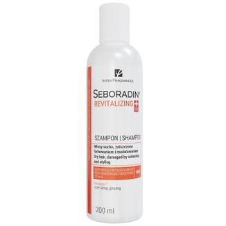 Seboradin Revitalizing, szampon do włosów suchych i zniszczonych farbowaniem i modelowaniem, 200 ml - zdjęcie produktu