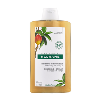 Klorane, szampon do włosów z mango, 400 ml - zdjęcie produktu