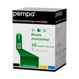 Pempa BK-U1, paski do pomiaru kwasu moczowego, 25 sztuk - miniaturka zdjęcia produktu