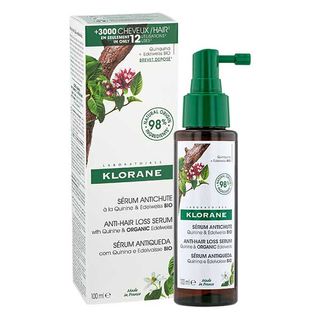 Klorane, serum przeciw wypadaniu włosów z chininą i organiczną szarotką, 100 ml  - miniaturka  zdjęcia produktu