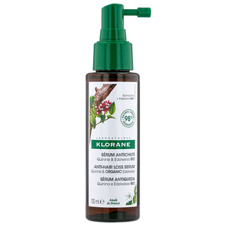 Klorane, serum przeciw wypadaniu włosów z chininą i organiczną szarotką, 100 ml  - zdjęcie produktu