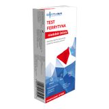 Diather Test Ferrytyna Niedobór Żelaza, domowy test do oznaczania poziomu ferrytyny we krwi, 1 sztuka - miniaturka zdjęcia produktu