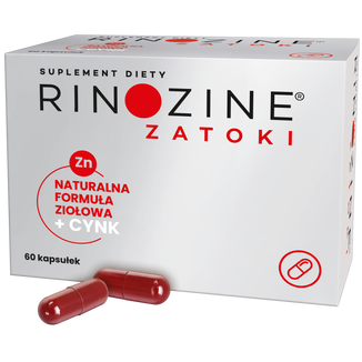 Rinozine Zatoki, 60 kapsułek KRÓTKA DATA - zdjęcie produktu