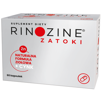 Rinozine Zatoki, 60 kapsułek KRÓTKA DATA - zdjęcie produktu