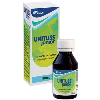 Unituss Junior 60 mg/ 10 ml, syrop, 120 ml KRÓTKA DATA - zdjęcie produktu