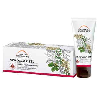 Produkty Bonifraterskie Venoczar, żel, 75 g USZKODZONE OPAKOWANIE - zdjęcie produktu