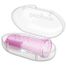 BabyOno, szczoteczka do pierwszych ząbków na palec, silikonowa, różowa, 723/03, 1 sztuka- miniaturka 2 zdjęcia produktu