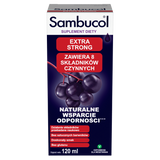 Sambucol Extra Strong, płyn dla dorosłych, 120 ml - miniaturka zdjęcia produktu