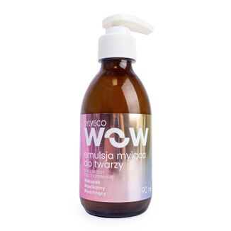 Sylveco WOW, emulsja myjąca do twarzy, 190 ml - zdjęcie produktu