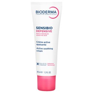 Bioderma Sensibio Defensive, kojący krem do twarzy, skóra wrażliwa, 40 ml - zdjęcie produktu