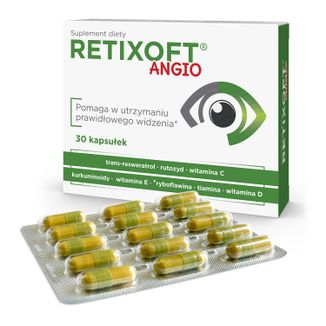 Retixoft Angio, 30 kapsułek - zdjęcie produktu