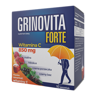 Grinovita Forte, 10 saszetek KRÓTKA DATA - zdjęcie produktu